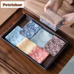 Elegant Double-Sided Velvet Floral Tea Towels for Stylish Homes - Image 3