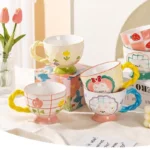 Whimsical 450 ml Ceramic Cartoon Mug - Fun & Durable Drinkware - Image 5