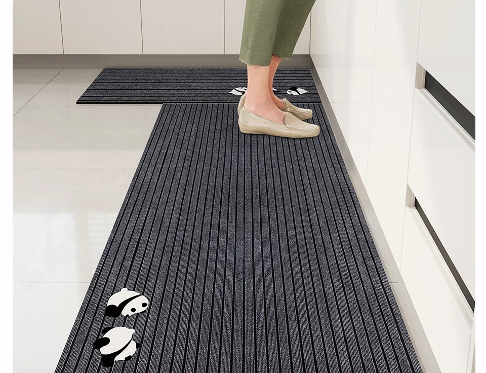 Kitchen Pvc Mat Waterproof PVC Leather Carpet Non-slip Oil-proof Home Decoration Foot Mats Long Anti-slip Area Rugs Household 16 kf S2acf9e16337e42f49e7aae503c6bda24Y