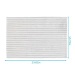 Elegant Cotton Tea Napkin in Black & White - 60 x40 cm - Image 6