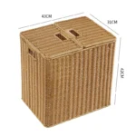 light-brown-color-433142cm-flip-cover-on-both-sides