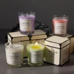 Aromatherapy Candle Premium Gift Box Glass Handmade Soy Wax Smokeless Creative Aromatherapy Candle Companion Gift - Image 4