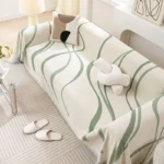 Chic Chenille Sofa Cover: Dual-Sided, Cat-Proof & Non-Slip - Image 5