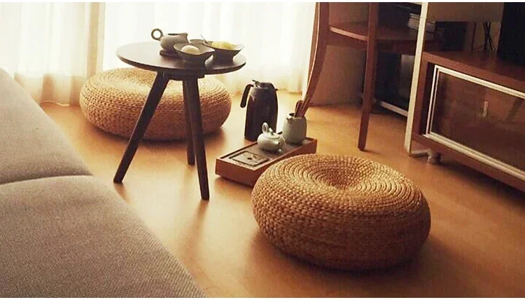 for Furniture Home Living Room Chairs Hallway Pouf Rattan Tea Ceremony Meditation Small Round Stool Balcony Decorative Stool 8 kf S2ddf9240a9eb43cda15d324ef2ba7e26z