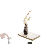 Japanese Style Ceramic Kiln Glazed Retro Vase Handmade Flower Arrangement Decoration Living Room Foyer Vase - Image 5