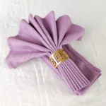 Elegant Cotton Blend Napkins Set of 4 | Perfect for Weddings & Everyday Use - Image 5
