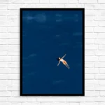 Whimsical Coastal Canvas Art - Cartoon Beach Vibes for Home - Image 2