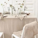 Elegant Pleated Tablecloths for Weddings & Holiday Dining - Image 3