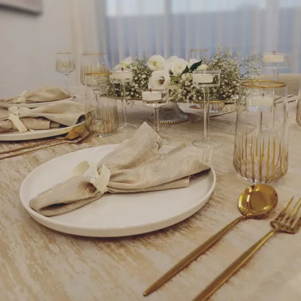 Elegant Table Cloth Napkin Set - Premium Quality Dining Essentials