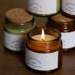 Soybean wax creative candle aromatherapy cork glass jar aromatherapy candle wholesale 23 flavors - Image 4