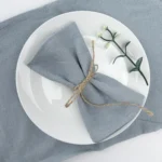 10PCS 30X45CM Cotton Cloth Napkins Sage green grayish blue Christmas Wedding Party Supply Home Dining Table Decor - Image 3