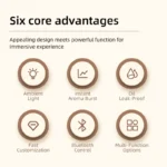 Smart Bluetooth Aroma Diffuser with Night Light - Elevate Any Space - Image 2