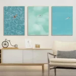 Summer Swimming Pool Party Atmosphere Beach Ocean Boat Wall Art Prints Nordic Poster Canvas Painting Pictures Living Room Decor - Image 6