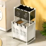 Foldable Laundry Basket Clothes Hamper for Home Laundry Organizer Accessories with Shelf Laundry Storage Baskets Large Capacity - Image 5