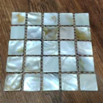 3 PCS Natural Shell Coasters Mother of Pearl Heat Insulation Coaster Decorative Plates, Tea Cup Table mat - Image 4