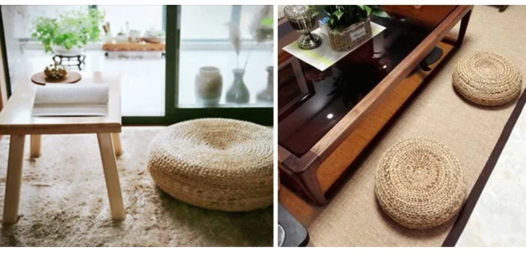 for Furniture Home Living Room Chairs Hallway Pouf Rattan Tea Ceremony Meditation Small Round Stool Balcony Decorative Stool 7 kf S402ea0562565413598aa156cab0eef0cI