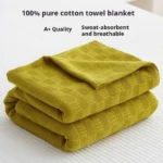 Minimalist 100% Cotton Blanket for All-Season Comfort 150 x200 cm - Image 5