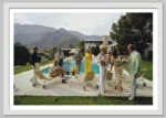 Retro Poolside Host Luxury Lifestyle By Slim Aarons Print Art Canvas Poster For Living Room Decor Home Wall Picture - Image 5