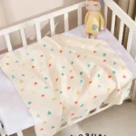 Baby Receive Blanket for Newborn Cotton Muslin Swaddle Blanket Bedding Infant Bath Towel Baby Items Mother Kids - Image 5