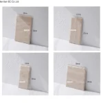 Wabi Sabi style natural cave stone flat plate Irregular edged beige cave stone tray Aromatherapy perfume jewelry storage tray - Image 6