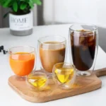 Elegant Heat-Resistant Double Wall Glass Cups for All Beverages - Image 3