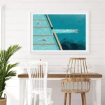 Abstract Expand Comfort Zone Swimming Pool Poster Canvas Paintings And Print Wall Art HD Pictures Home Decor Frameless Gifts - Image 3