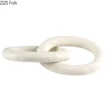 Double Ring Knot Artwork Statue Twisted Circular Collar Crafts Ornaments Desk Decoration Twist Rope Lines Room Aesthetics Decor - Image 6