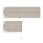 VIKAMA minimalist style diatom mud anti-slip absorbent kitchen, bathroom and shower floor MATS, home decoration - Image 4