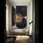 Wabi Sabi Abstract Canvas Art: Rich Textured Modern Decor