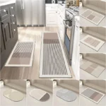 Super Absorbent Kitchen Floor Mat Long Diatomite Kitchen Rug Soft Washable Carpets Anti Slip Bathroom Entrance Doormat 주방매트 - Image 6