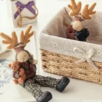 Woven Storage Baskets Organizers Picnic Breakfast Basket Laundry Box Sundries Storage Basket Desktop Cosmetics Snack Storage Box - Image 6