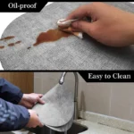 1/4/6pcs Decoration Oval Gift Placemats Heat Resistant Thick Faux Leather Non-Slip Table Mats Pad for Kitchen Coffee Dining Room - Image 5