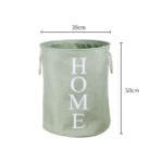 Home Storage Basket Laundry Basket Bedroom Clothes Organizer Foldable Storage Bucket Portable Hemp Rope basket - Image 6