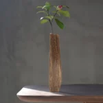 Wooden Vase Wooden Flower Vase Table Ornament Home Decoration For Indoor Outdoor Patio Hallway Bathroom Bedroom Centerpieces - Image 3