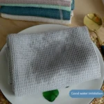 Elegant 100% Cotton Waffle Weave Napkins - Eco-Friendly Dining - Image 3