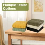 Cozy Textured Throw Blanket in Green & Tan - Chic Home Accent - Image 4