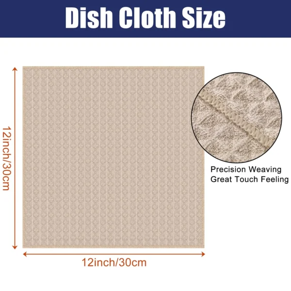 Olanly Ultra-Absorbent Microfiber Kitchen Towels - Eco-Friendly Cleaning Essentials