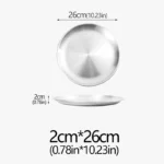 26cm-silvery