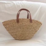 Bohemian Straw Rattan Bags for Women Designer Woven Bag Travel Basket Handbags and Purses Beach Shoulder Bag Tote Shopper Bags