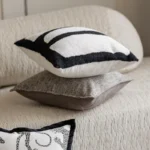 Simplicity Jacquard Embroidered Pillow Covers Decorative Home Decor Cushion Cover Light Luxury Pillowcases with Sense of Design - Image 3