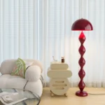 Nordic Creative Colorful Mushroom LED Floor Lamp Living Room Sofa Bedroom Bedhead Hotel Designer Light Home Lighting Decor - Image 2