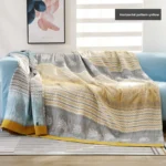 Pure Cotton Five-layer Gauze Towel Quilt A Type Cover Blanket Towel Blanket Single Double Air Conditioner Summer Cool Thin Quilt - Image 5