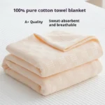 Minimalist 100% Cotton Blanket for All-Season Comfort 150 x200 cm - Image 6