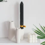 Ceramic Candle Holders White Triangle Candlestick Crafts Creative Aromatherapy Candlestick Indoor Atmosphere Home Decoration Art - Image 2