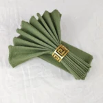 Elegant Cotton Blend Napkins Set of 4 | Perfect for Weddings & Everyday Use