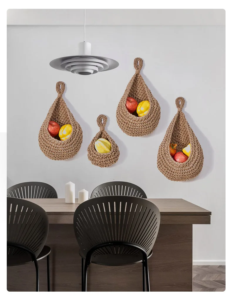 Handwoven Hanging Wall Vegetable Fruit Basket Organizer Container Decor for Kitchen Garden Mount Wall Plant Flower Onion Storage 2 kf S56d2c73d0fa44cf8a72931021965642e3