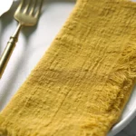 Chic Cotton Napkins Set - Rustic 41 x41 cm Table Decor Essentials - Image 6