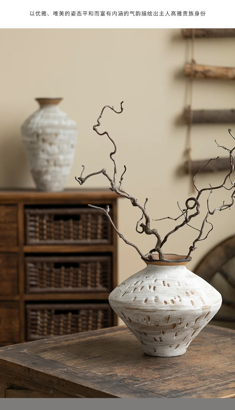 Home Decor Retro Art Wabi Sabi Style Handmade Ceramic Hydroponic Vase Hotel Decoration 9 kf S5aa923f07b15473caf1ed52464932480P