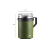 Eco-Friendly 550 ml Stainless Steel Travel Coffee Mug - Image 5