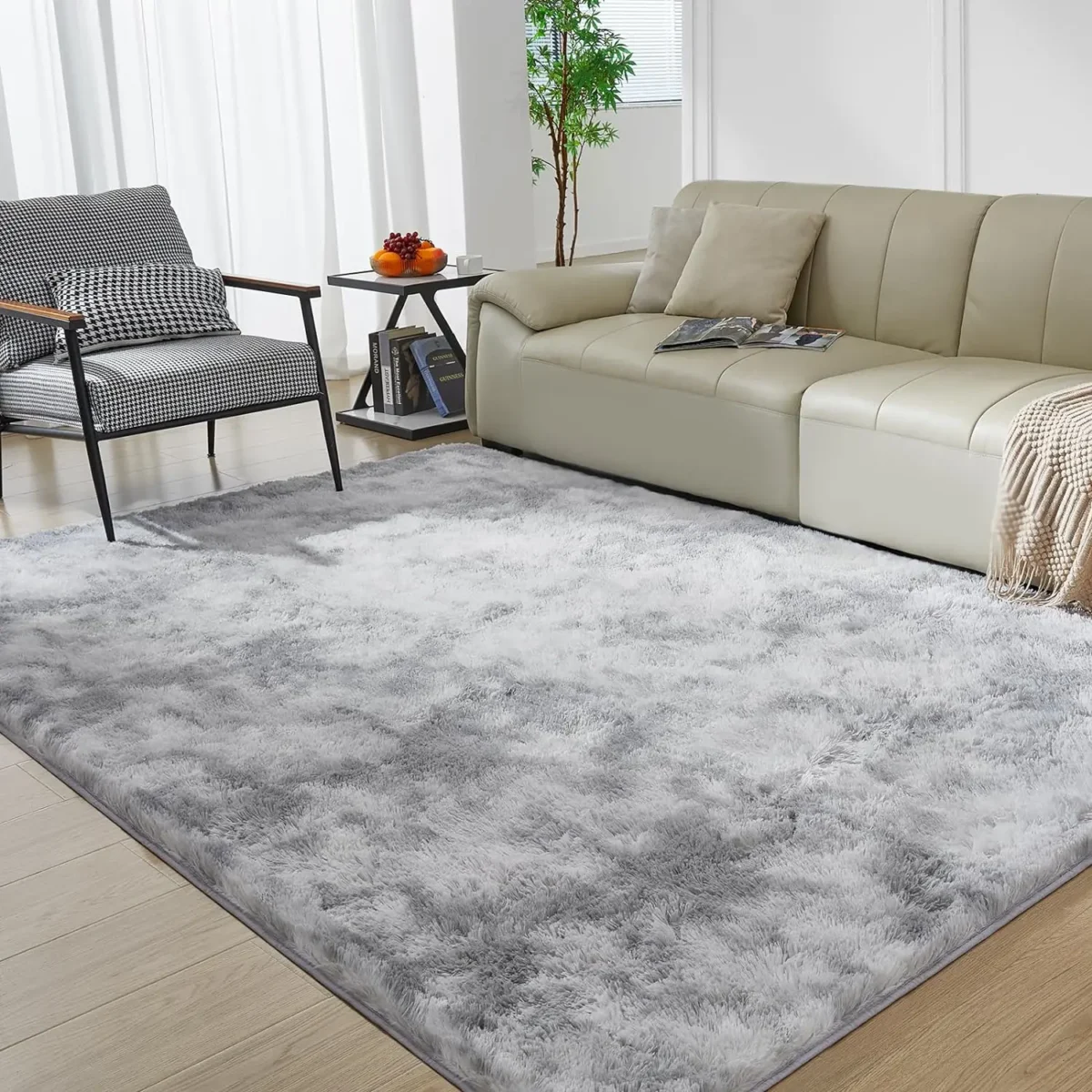 Silk Wool Carpet Living Room Plush Rug Bed Room Floor Fluffy Mats Non-slip Home Decor Soft Velvet Carpet Kids Room Blankets - Image 6